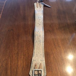 Kippy’s HandTooled/Swarovski Crystal Waist Belt